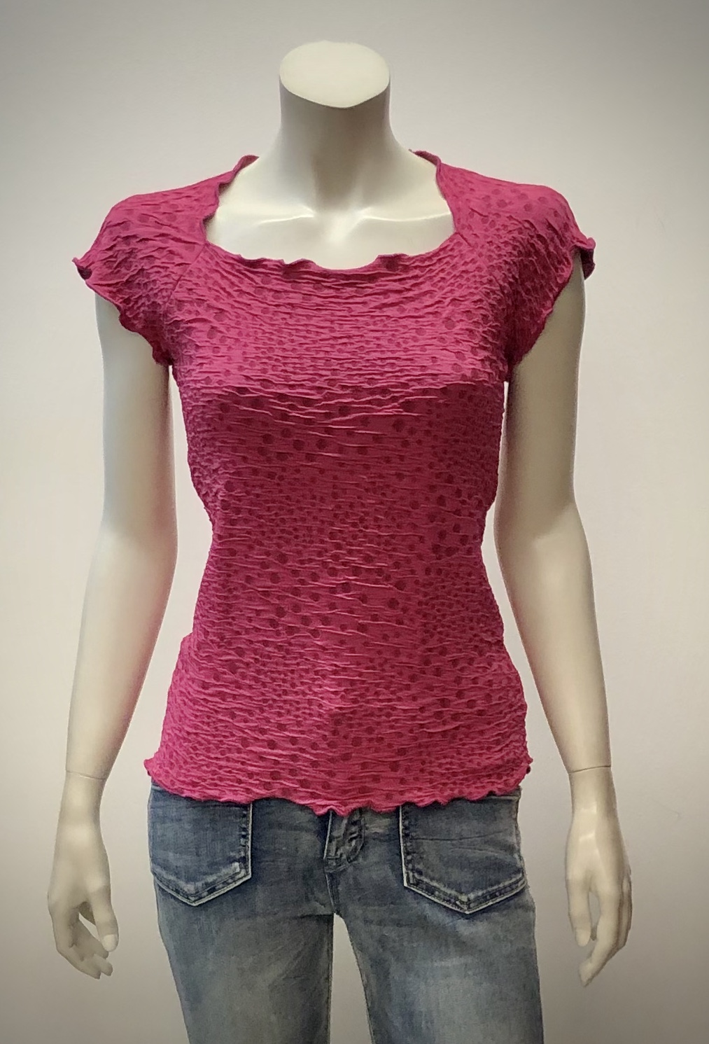 Shirt kurzarm SCHMETTERLING in verschiedenen Farben gemustert von Pink Lotus