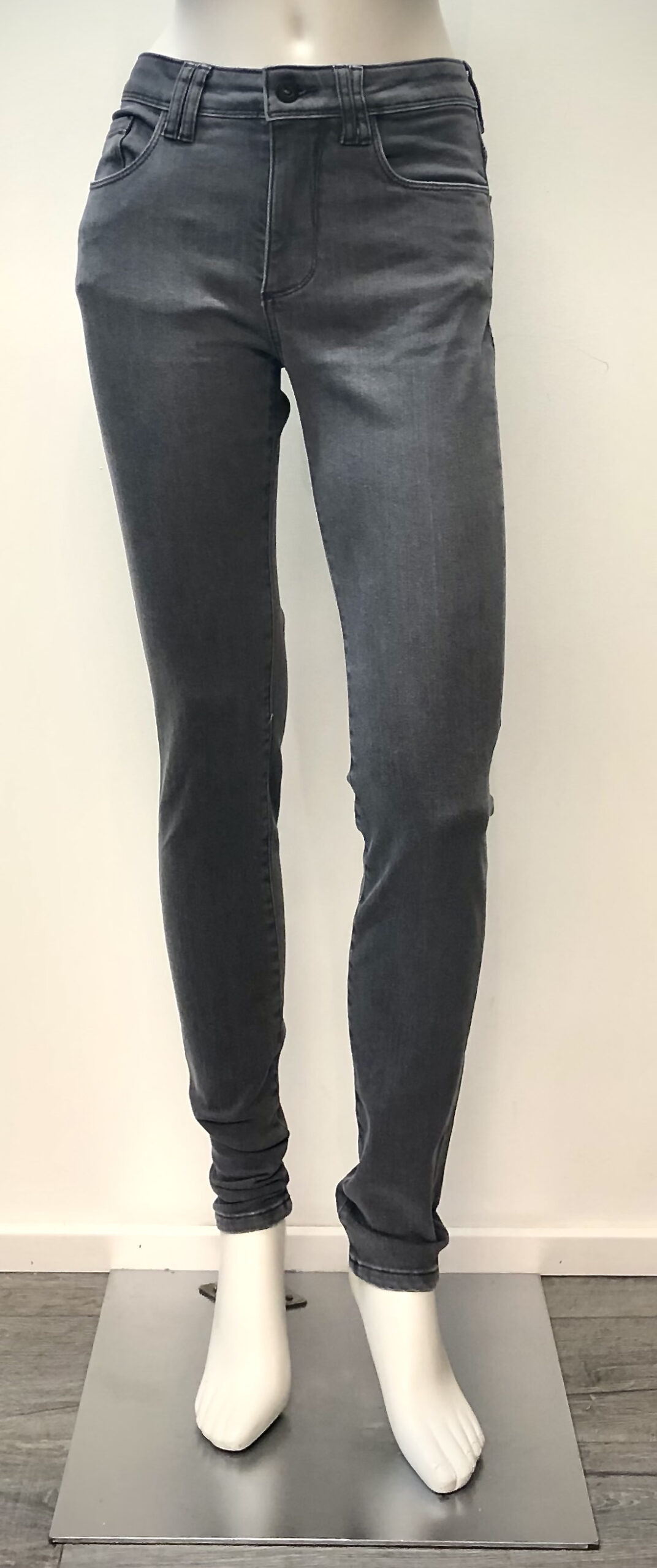 Ana - Jeans skinny in grey denim von BARTA