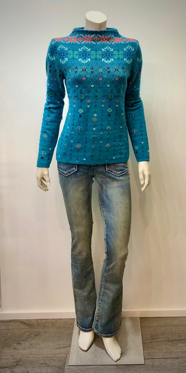 Jacquard Pullover in verschiedenen Farben von DUNQUE by SCHWEIKARDT MODEN