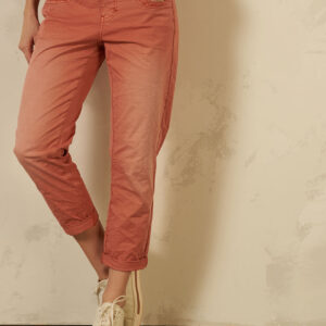 Tapered Hose 7/8 in offwhite, steel, coral & khaki von NILE