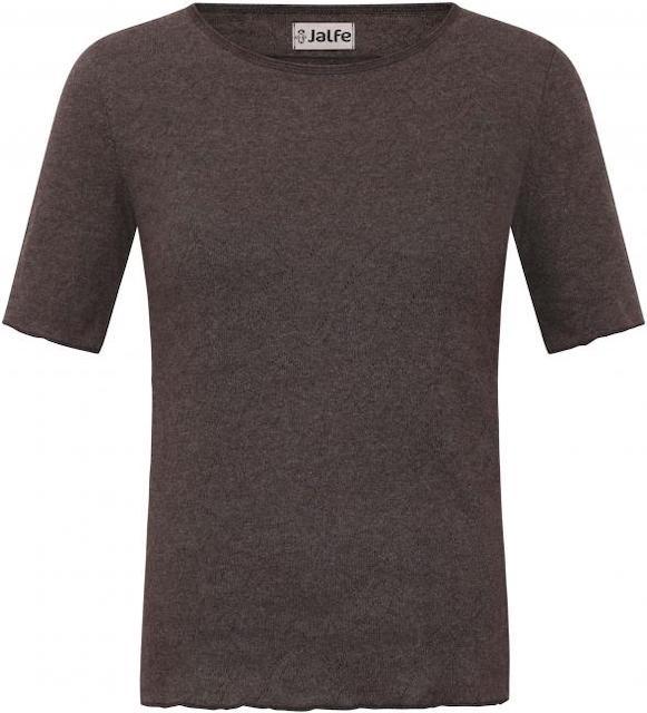 Shirt jacquard kurzarm aus 100% reiner Baumwolle GOTS in verschiedenen Farben von Jalfe